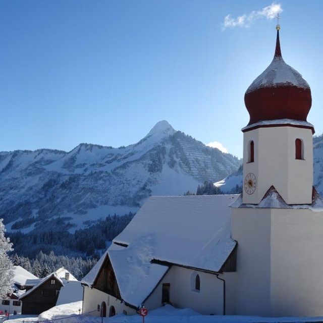 Kirche Damüls 