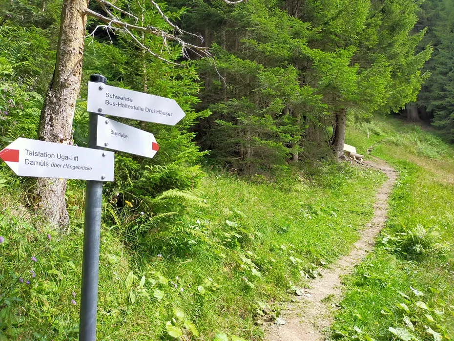 Wanderwege Damüls